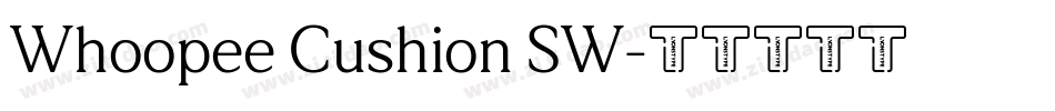 Whoopee Cushion SW字体转换